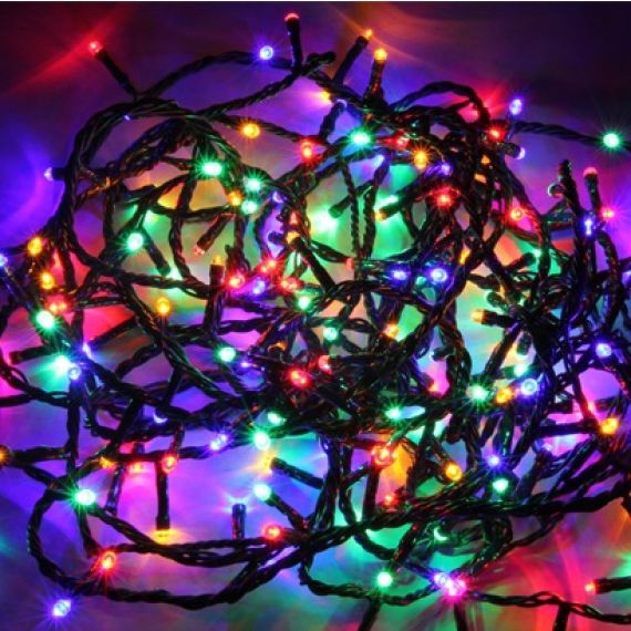 Guirlande lumineuse 120 LED Multicolore, deco Noel - Badaboum