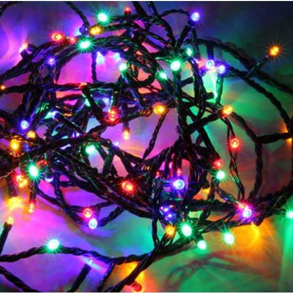 Guirlande lumineuse 120 LED Multicolore, deco Noel - Badaboum