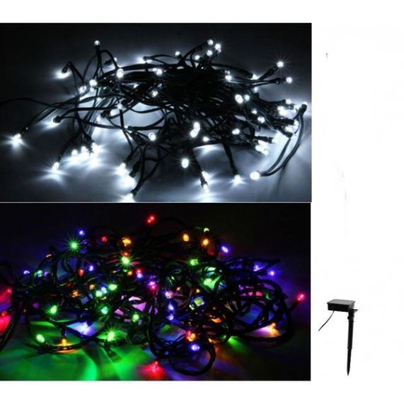 Guirlande electrique de noel pas cher 100 led rouge - Badaboum