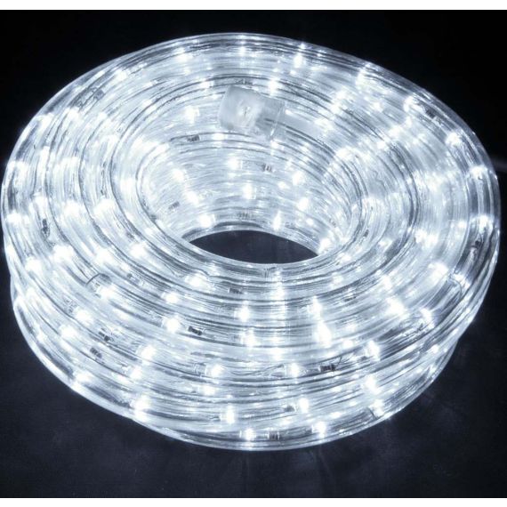 Guirlande Lumineuse Intérieure et Extérieure 10 m Tube LED et 8