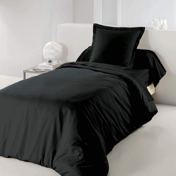 Drap Housse 2 Personnes Noir Today 140x190