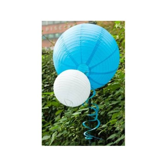 10PCS 3in Lampions Mini Lanternes En Boule Papier Rondes