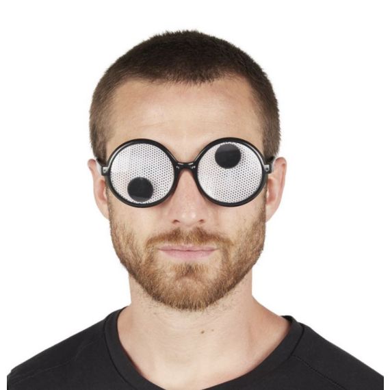 Lunettes Gros Yeux Mobiles - accessoire pas cher - Badaboum