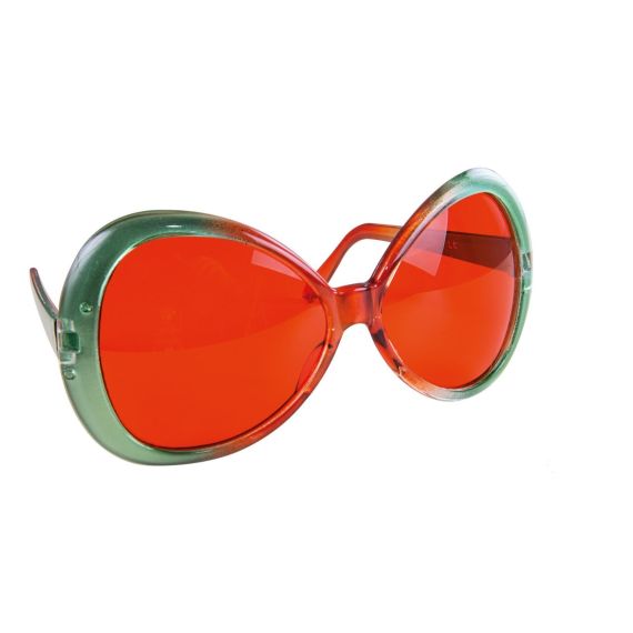 Lunettes Mouche Bicolore Couleur Aleatoire accessoire annee 80 pas cher Badaboum