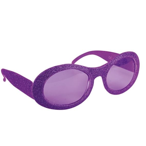 Lunettes de Star a Paillettes Couleur Aleatoire deguisement annee 80 pas cher Badaboum