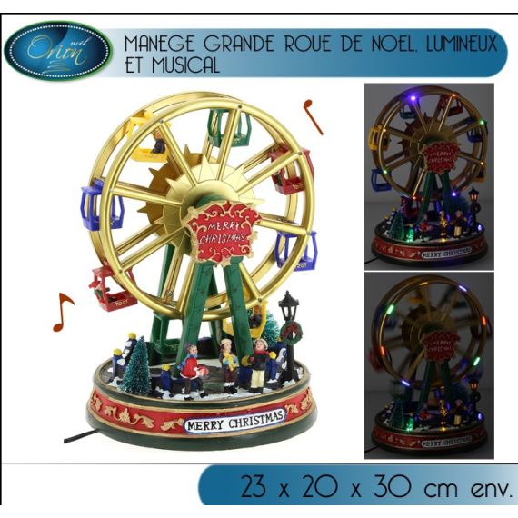 Manege miniature top noel