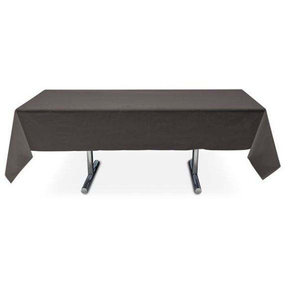 Nappe en tissu intissé Noire Rectangle 3m, Nappe pas cher - Badaboum