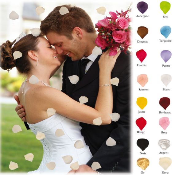 P tales de rose mariage pas cher pour sortie d glise Badaboum