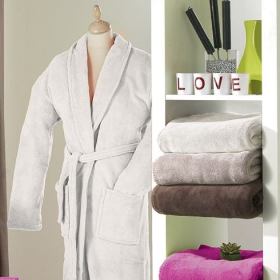 Peignoir de bain pas cher linge de toilette Badaboum