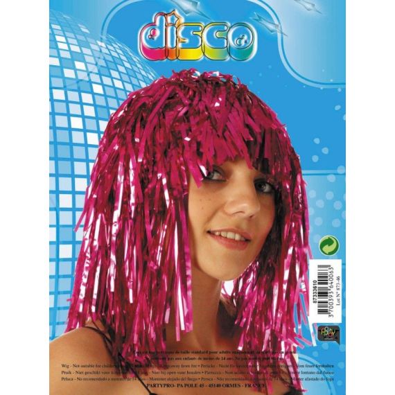 Perruque Disco Rose d guisement pas cher Badaboum