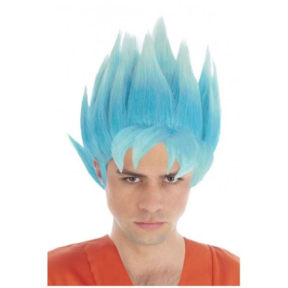 Perruque Goku Super Saiyan Blue Adulte accessoire deguisement
