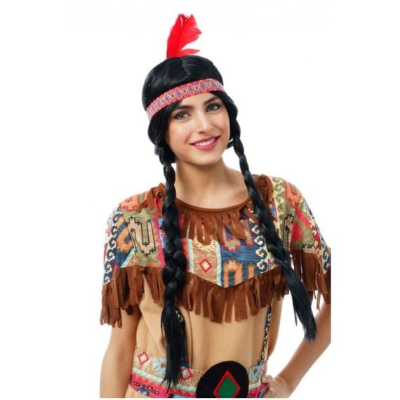 Perruque indienne adulte outlet