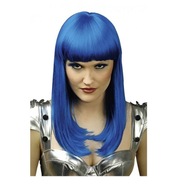 Perruque bleu 2025 pas cher