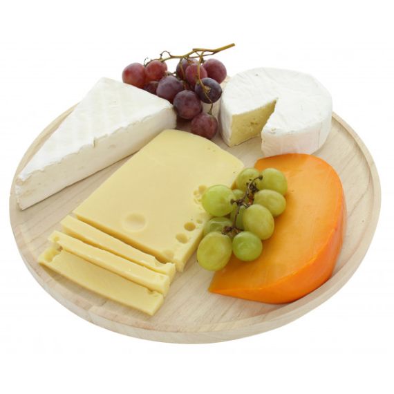 Plateaux bois rond pour fromager