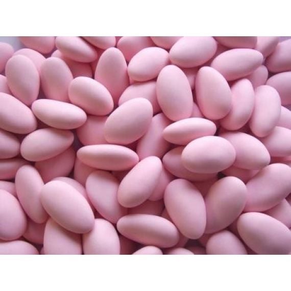 1 KG DRAGÉES AMANDES FINES BLANC-ROSE-FUCHSIA-PARME