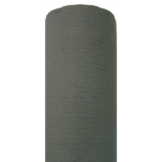 Rouleau nappe papier gaufrée 1,20x20m Noir