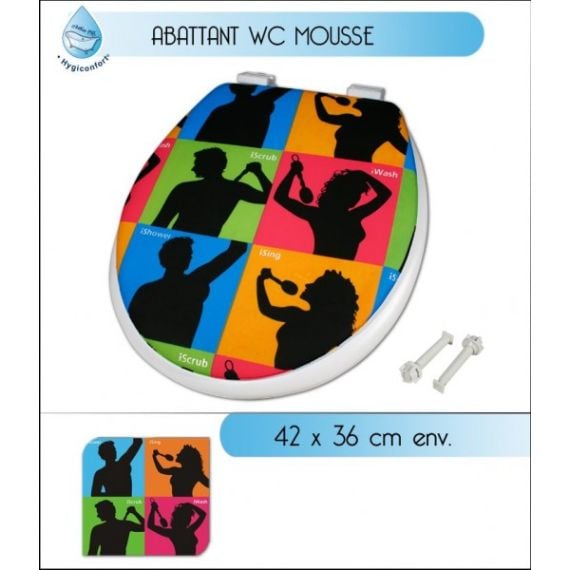 Abattant wc mousse confortable store