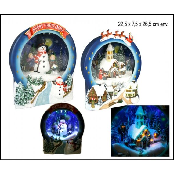 Sujet village de noel shop