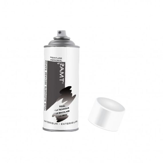 Peinture Aérosol Blanc mat 400ml, peinture pas chere - Badaboum