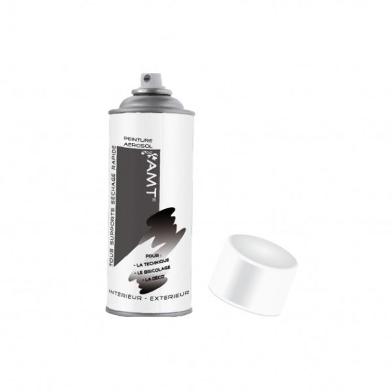 BOMBE DE PEINTURE AREXONS ACRYLIQUE 100 BLANC MAT AEROSOL 400 ml