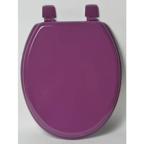 Abattant WC MDF Aubergine accessoire WC Badaboum