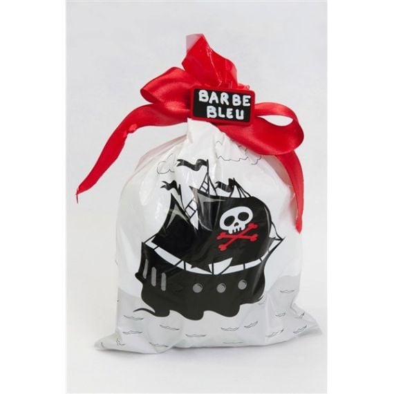 Sachet a bonbon Pirate contenant dragees pas cher Badaboum