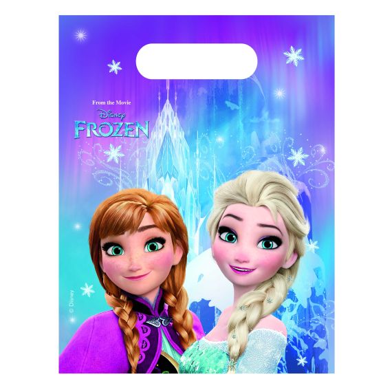 Sachet a bonbon Reine des neiges, contenant dragees pas cher - Badaboum
