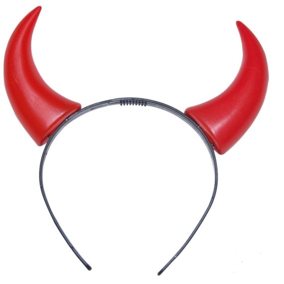 Serre-têtes Cornes De Diable BEPSYOM - Lot De 2, Taille Universelle, Parfait Pour Halloween, Carnaval Et Fêtes Costumées