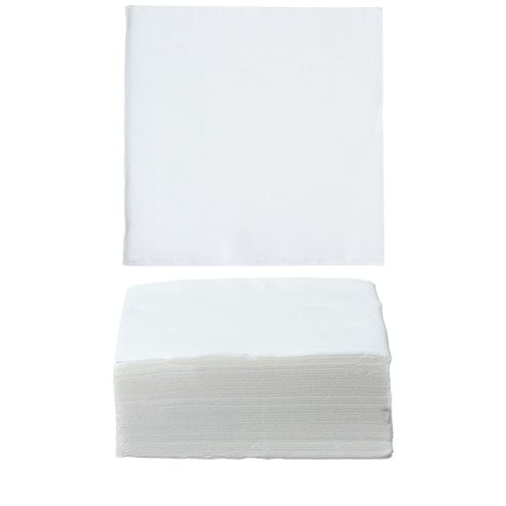 Serviette en Papier Blanc/Or 18 ans (Lot de 20)