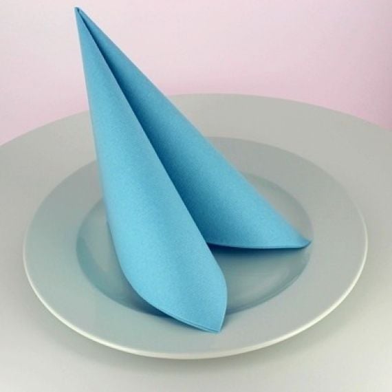 Serviette de table papier Bleu ciel