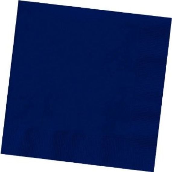 AZUL - Serviette de Table Vartan Couleurs New Plaid Bleu Cobalt