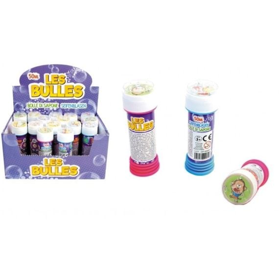 Tube Bulles de Savon 50 ml, accessoires de fêtes, enfant