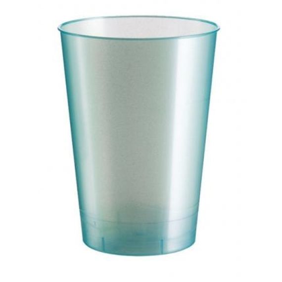 Verre plastique : gobelet plastique rigide