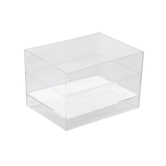 Verrine en plastique Transparente Pétunia, vaisselle jetable - Badaboum