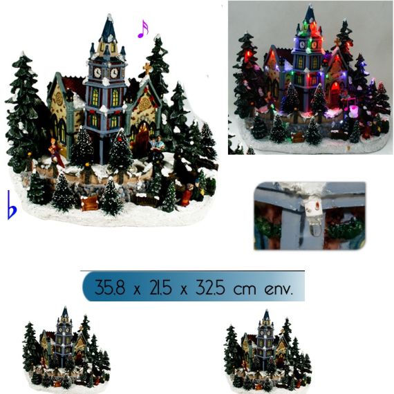 Sapin village clearance de noel