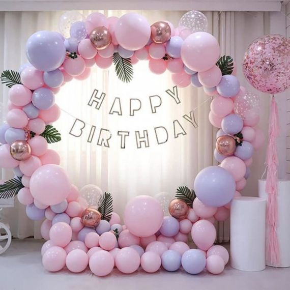 Ballons de baudruche : 1 ballon coeur rose gold - Déco mariage, st valentin