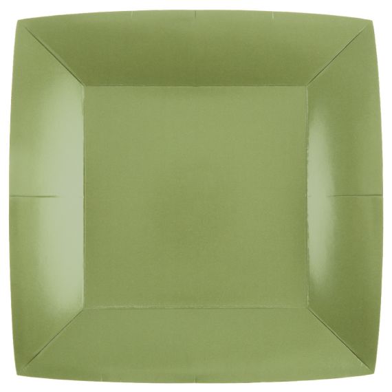 HEKU 30963 100 ASSIETTES EN CARTON BIO BE GREEN RONDES 23
