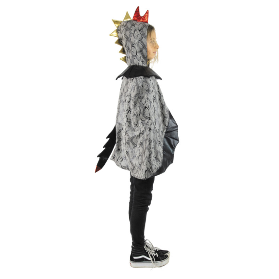 Cape deguisement enfant Dragon rouge - 3/4 ans