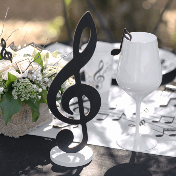 Supports Numéros De Table En Métal Doré - Lot De 20 Pièces Forme 8 - Pour Mariages Et événements