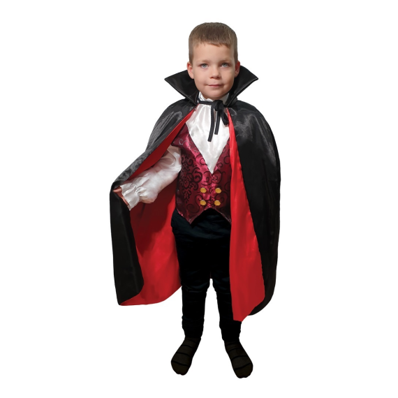 Déguisement enfant Amscan Vampierfilles costumées 4-6 ans noir/rouge  3-pièces