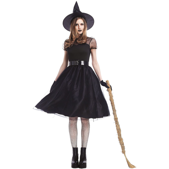 Deguisement avec robe noire deals