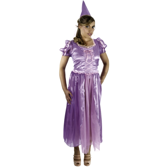 Déguisement disco violet argent femme luxe : Déguisement disco femme