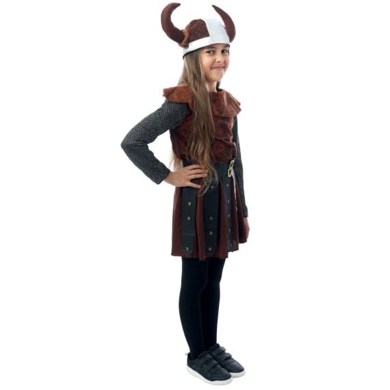 Déguisement Viking Fille 5-6 Ans Decoration enfant pas cher - Main Image