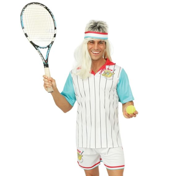 Deguisement Joueur de Tennis Adulte Pas Cher Costume Sportif S M Badaboum