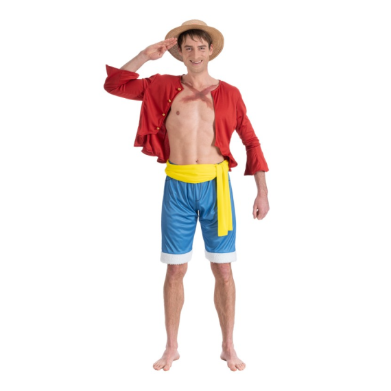 Déguisement Luffy S - Costume adulte pas cher 