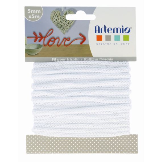 il Tricotin Blanc pour tricot, loisirs creatifs - Badaboum