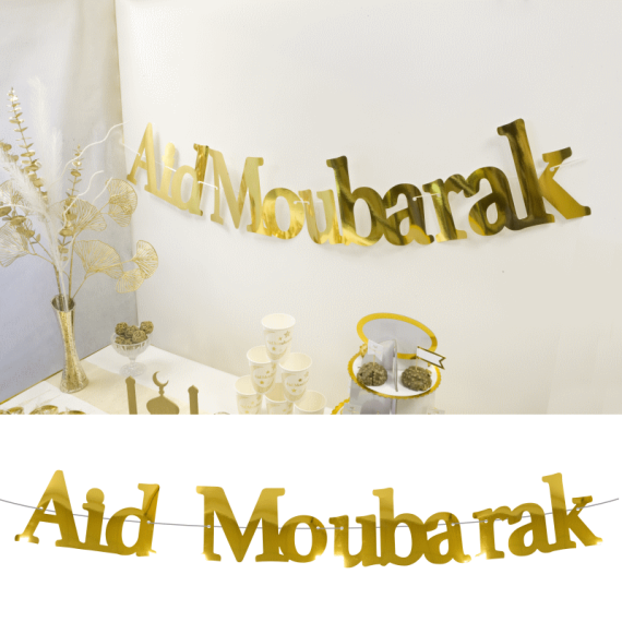 6 Gobelets carton Aid Moubarak, vaisselle jetable - Badaboum