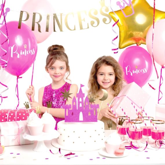 Kit de fête anniversaire princesse - Décoration anniversaire enfant et fêtes