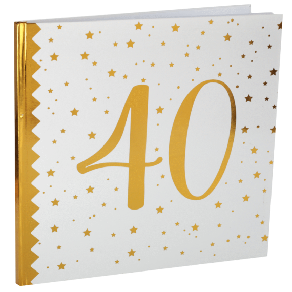 Livre d'or Anniversaire 40 ans - Deco Anniversaire pas cher 18 ans