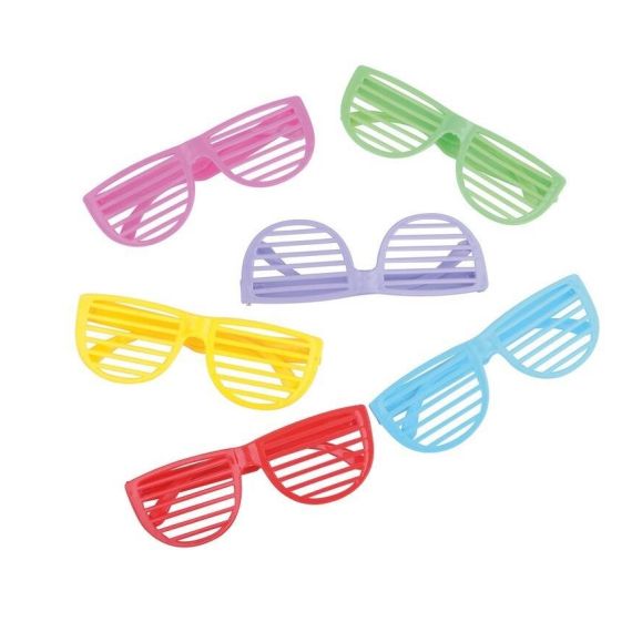 Lunettes Colorees Pas Cher Lot de 3 pour Anniversaire ou Kermesse Badaboum